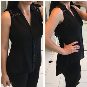 Cache black tunic
